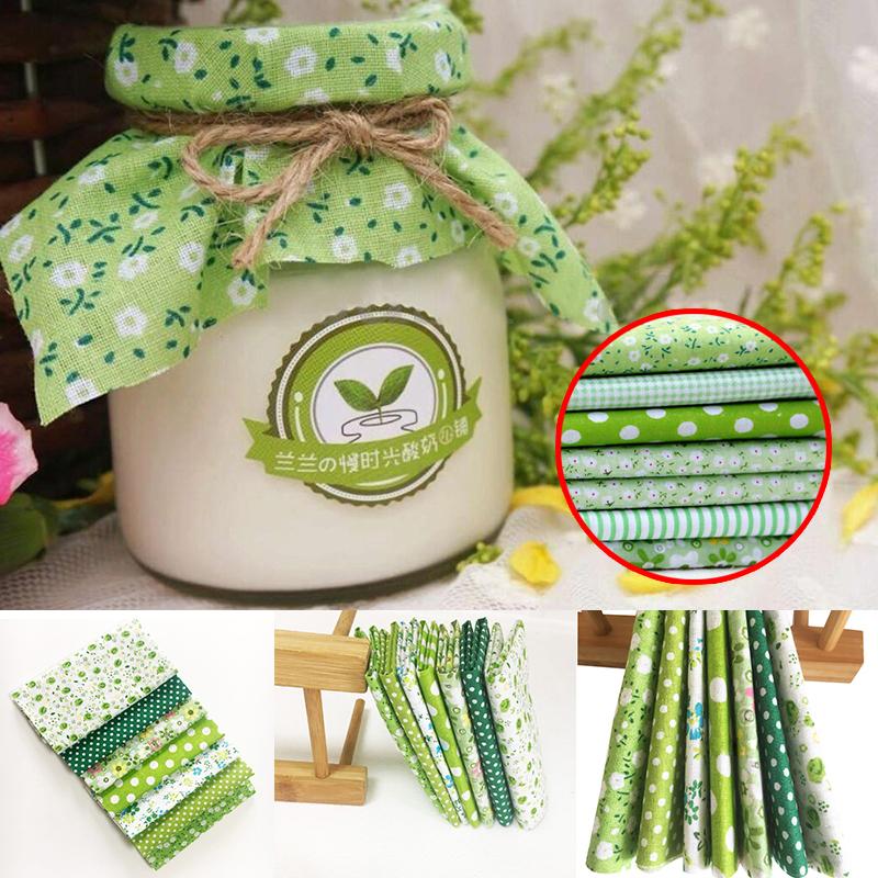 9 цветов ручная работа лоскутное хлопчатобумажная ткань скрапбук набор пэчворк поделки шитье (Размер:25x25cm)