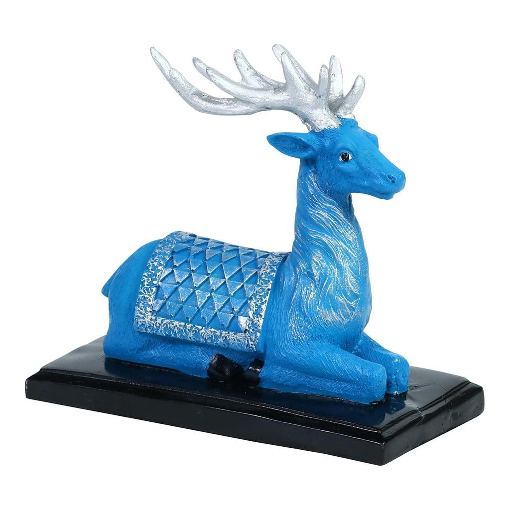 Peaceful Deer Sculpture for Home or Office: A Perfect Blend of Natural Elegance and Soothing Tranquility