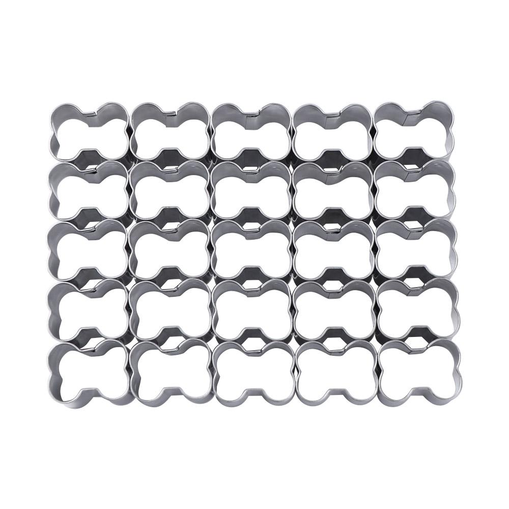 Форма для печенья из нержавеющей стали 3D Тиснитель для печенья Формочки для печенья в форме конфеты и косточки Кухня