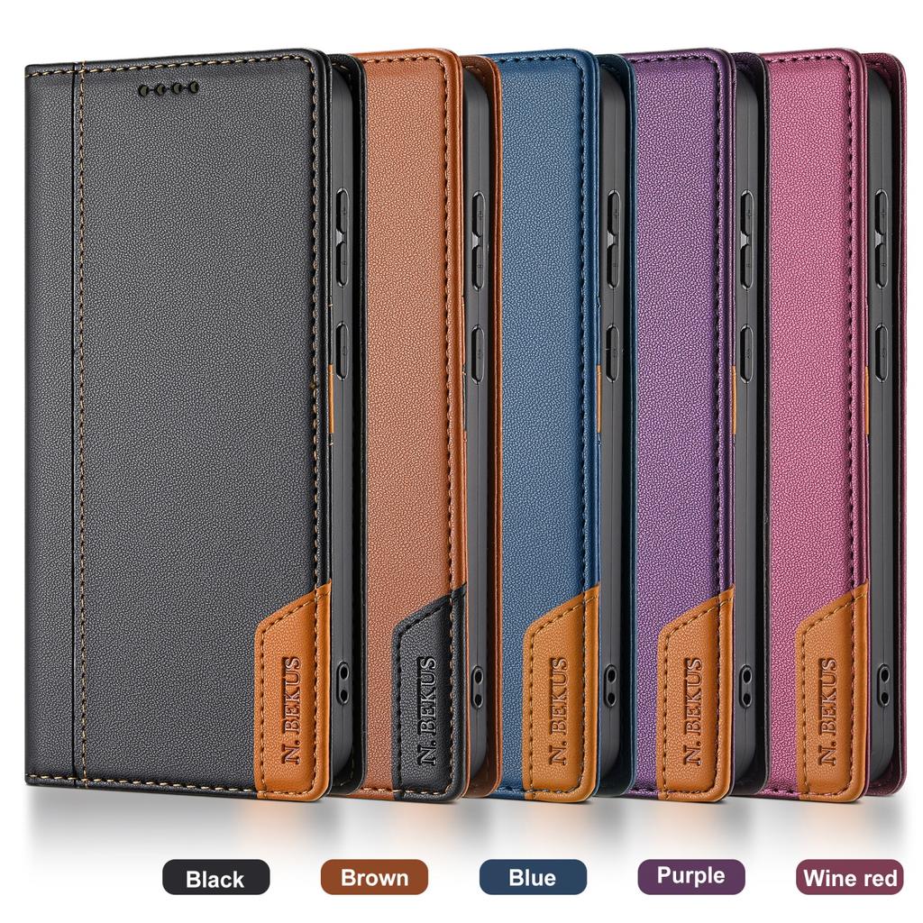 Флип Сильный Магнитный Держатель для Карт Кошелек Кожаный Чехол для Xiaomi Redmi Note 14 Pro Plus 13 12 11 14C Обложка с RFID-блокировкой
