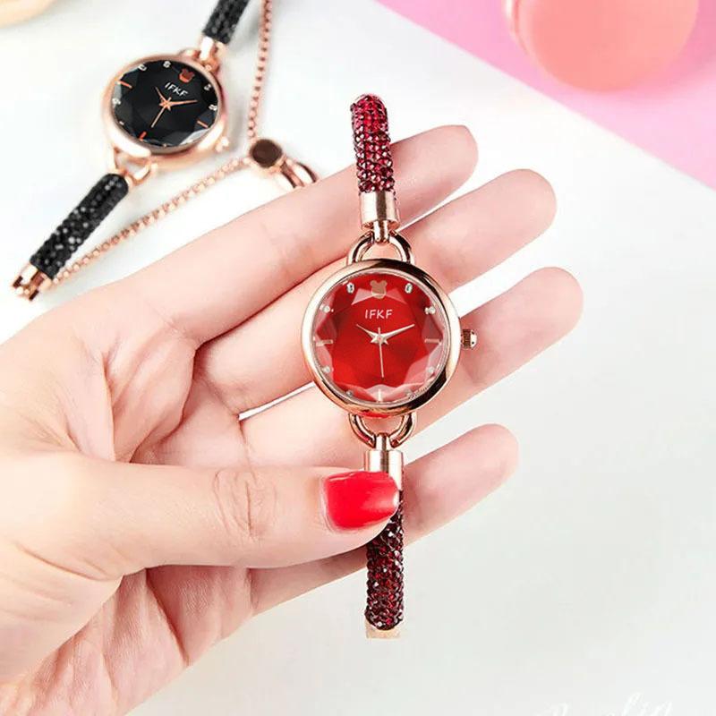 Привет модные часы Роскошные женские кварцевые часы Водонепроницаемые женские часы Женские наручные часы