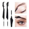 Foldable Eyelash Brush And Eyebrow Brush