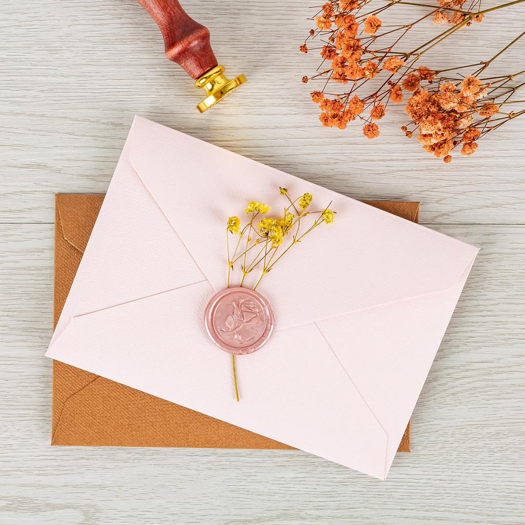 10 шт./уп. Стержни для восковой печати, 10 цветов Стержни из сургуча для клеевого пистолета для штампа Письмо Конверт Свадебное приглашение Письмо, Конверт