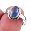 Натуральный кианит, драгоценный камень, ручная работа, кольцо-подарок из стерлингового серебра 925 пробы, S.9 s2u24