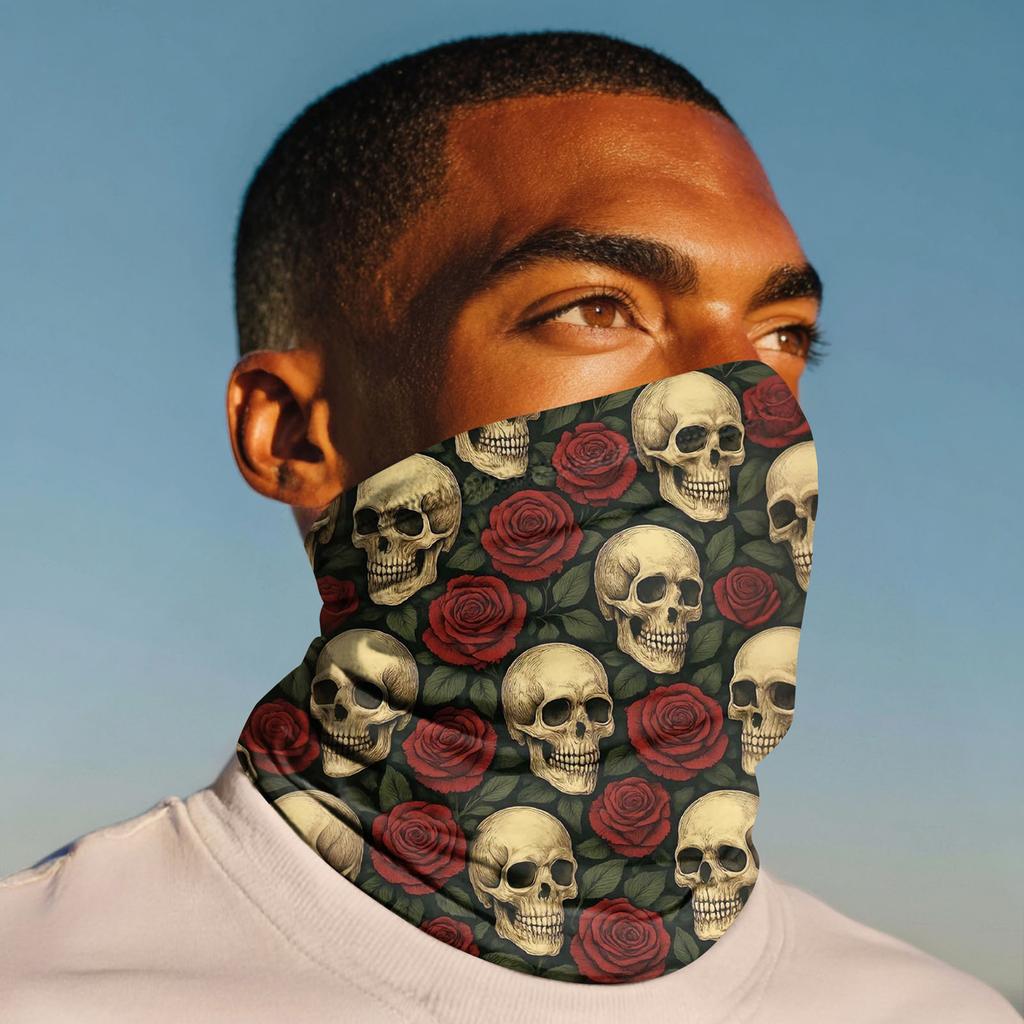 Уличная велосипедная маска Модный принт Бандана Шарф для шеи