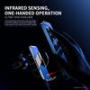 30W Car Wireless Charger Auto Car Mount Phone Holder for iPhone 16 15 14 13 12 X Samsung Infrared Induction  Fast Charging
