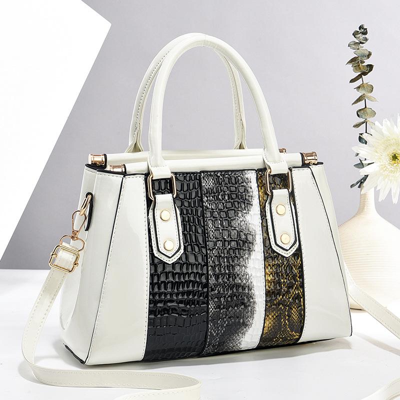 Новая модная и универсальная женская сумка, сумка для мам среднего возраста, мягкая кожаная текстура, сумка через плечо на одно плечо