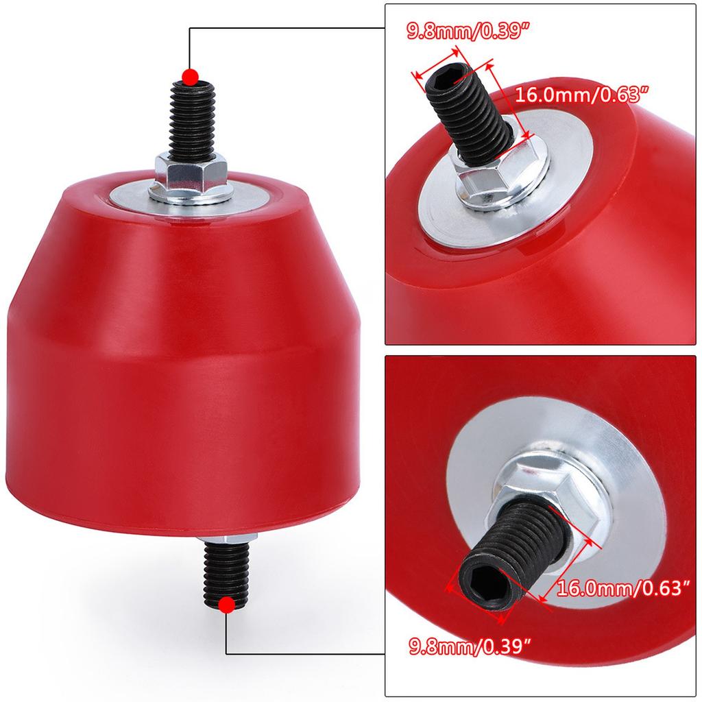 Engine Front L&R Mount Mounting Insulator For  E36 E46 Compact Z3 Z4  6CYL 85A Polyurethane 11811140985 22116779970