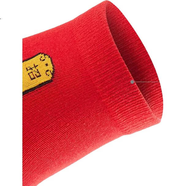 Limi Men's Red New Year Socks Zodiac Year of the Horse Mid-Calf Socks Qi Ji Red Couple Socks