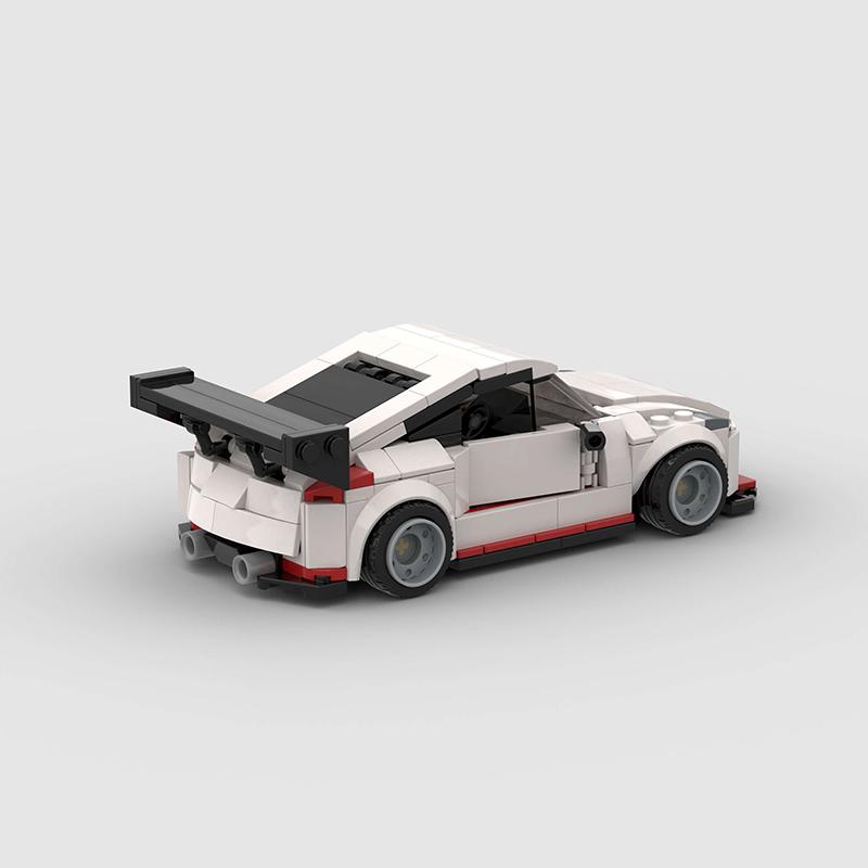 350Z MOC Скоростной Автомобиль Супер Гоночный Автомобиль Техническая Модель Строительный Блок Гонки Ралли Спорт Кирпич Ребенок Игрушка Рождественский Подарок Город