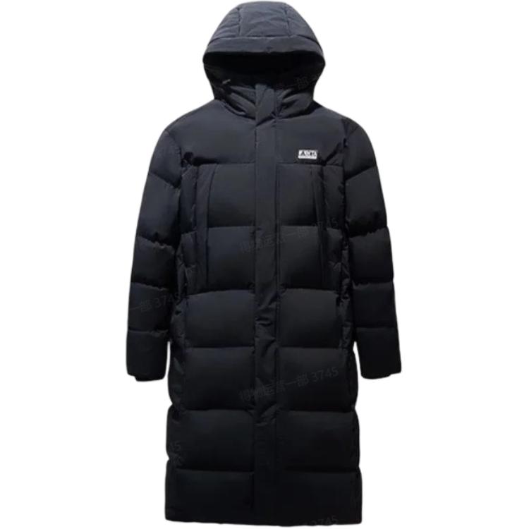 Anta Удобная теплая куртка-пуховик для мужчин, верхняя одежда, черный цвет 952448904-3