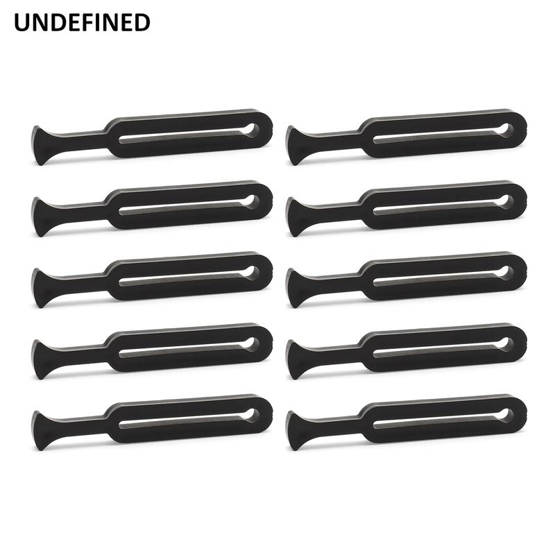 10x Fixed Windshield Rubber Strap O-Rings Gasket For Polaris 5410970,5410387 Ski-Doo 572-0328-00 Yamaha 8K4-77223-00