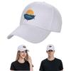 Мультяшный Кит Морское Животное Закат Принт Бейсболки Snapback Мужские Женские Кепки Повседневная Кепка Streetwear Бейсболка Кепка