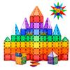 Gemmicc 63PCS Magnetic Tiles Building Blocks for Kids STEM Approved Educational Toys Magnetic Puzzle Building Blocks for Boys Girls