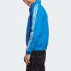 Adidas Striped Logo Print Reversible Jacket Men Outerwear Bright-Royal-Blue HT8834