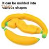 Игрушка для снятия стресса «Банан» для детей и взрослых, эластичная, гигантская, сенсорная игрушка «Банан», портативная, легкая, успокаивающая, фруктовая игрушка-фиджет