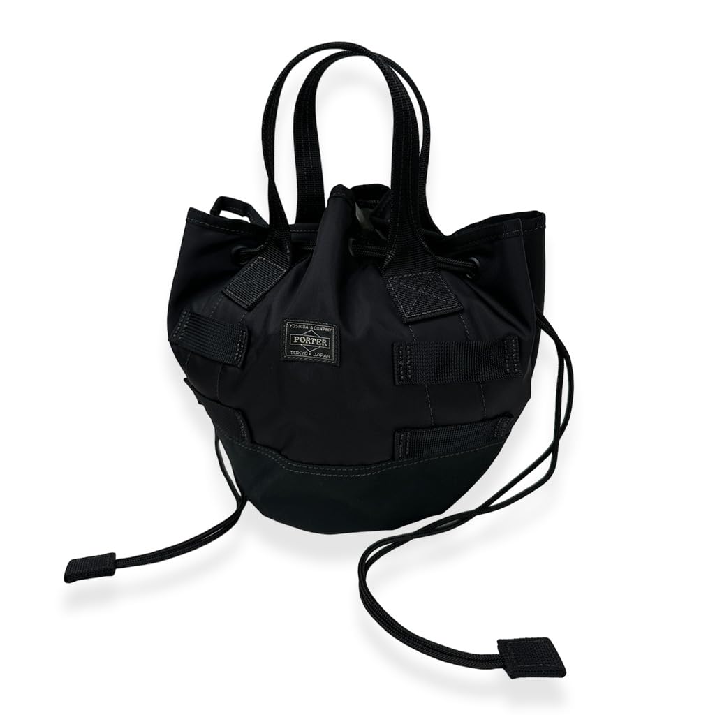 Porter СУМКА-ТОУТ СО ШАРФОМ И КАРМАНАМИ 502-05960 Черный (10)