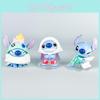 6 Pcs Stitch Sleepwear Pillow Design Mini Model Desktop Ornament Decor Set For Kids And Fans