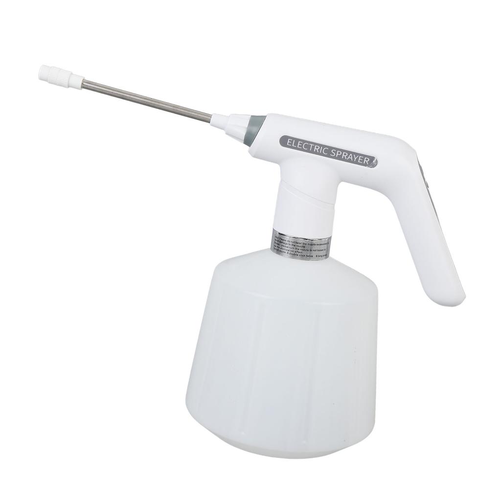 Распылитель Power Spray Bottle перезаряжаемый 1,5 л мелкодисперсный туман регулируемая насадка удлиненный стержень автоматический распылитель для растений