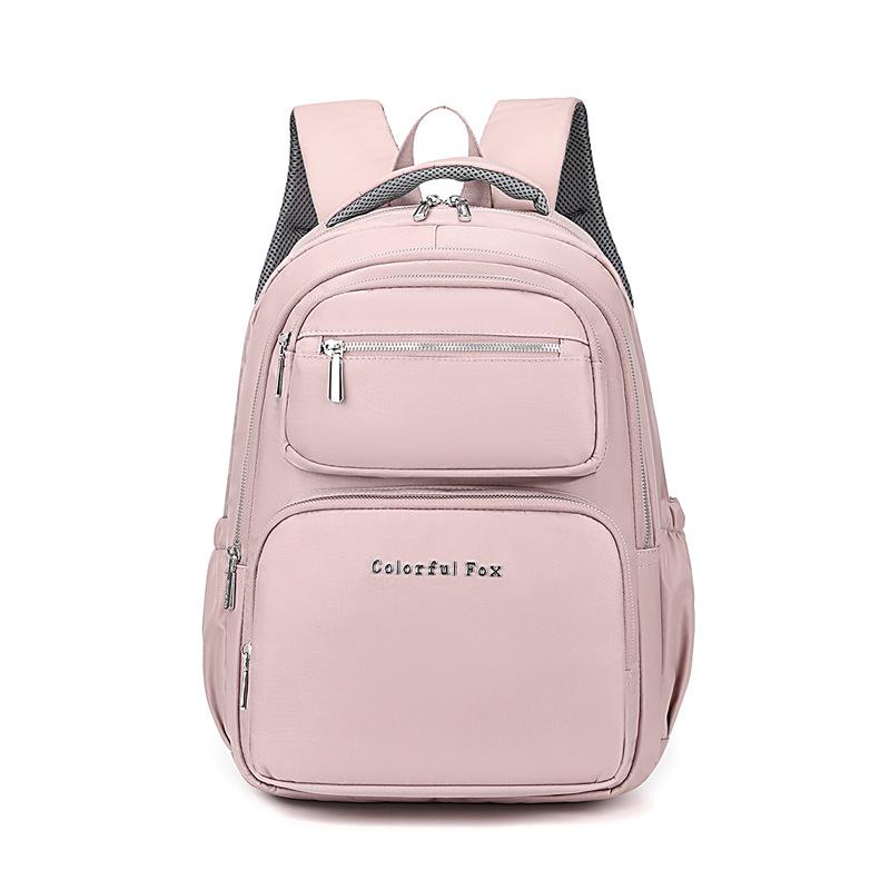Colorful Fox new women's backpack multi-layer large-capacity anti-splashing backpack student schoolbag