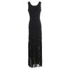 SP European & American Style Sexy Hollow Knit Tassel Dress – Spring/Summer Long Vest Dress