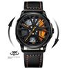SVJ Wheel Hub Watch Men's Original Imported Hollow Forging Car Modified Calipers