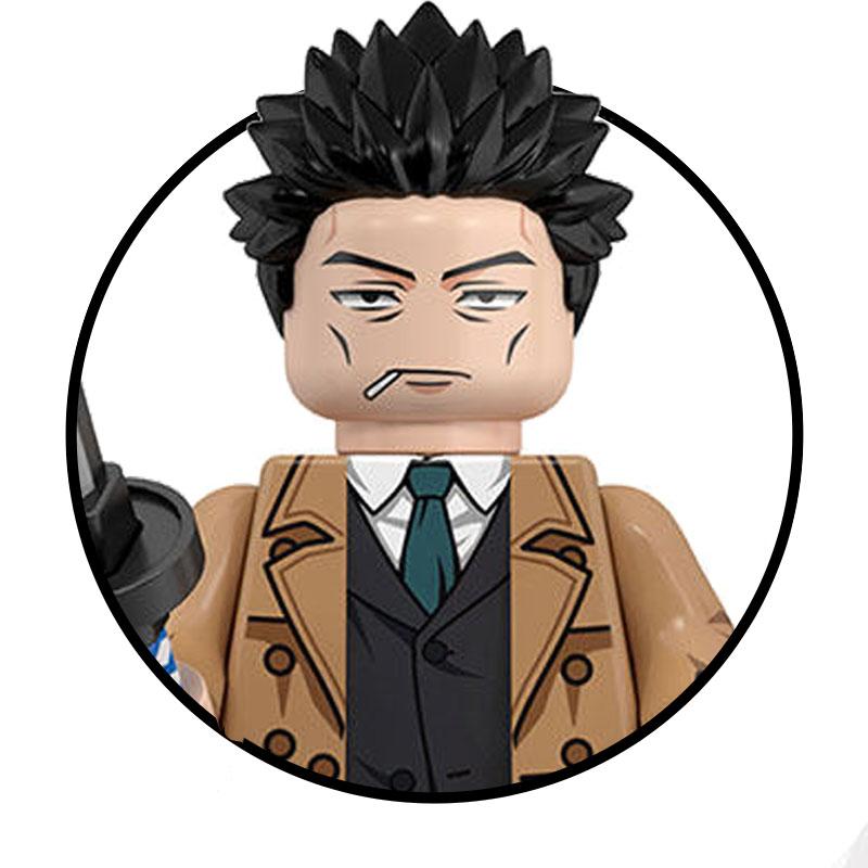 40pcs Jujutsu Kaisen Building Blocks Itadori Yuji Gojo Satoru Ryomen Mini Action Figure Accessories Christmas Gift for Kids