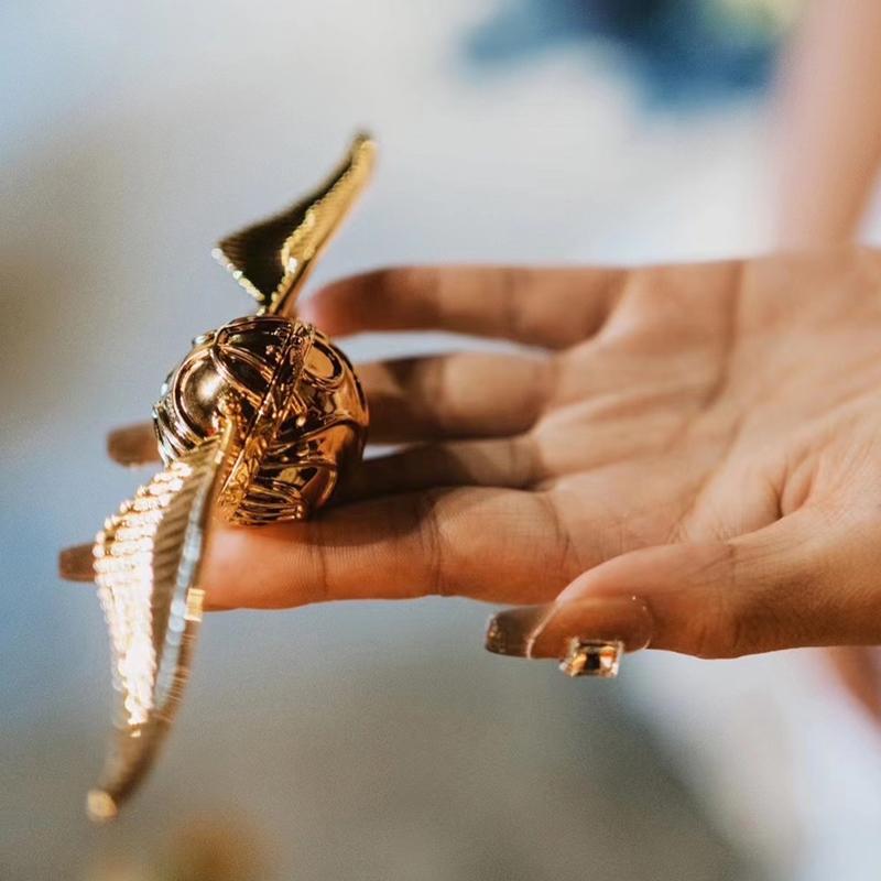 Golden Snitch Jewelry Box Organizer Ring Box Proposal Wedding Souvenirs Creative Jewelry Boxes Storage Girlfriend Birthday Gift