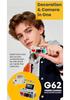 New Mini Flip Screen HD Thumb Camera for Photo & Video Recording - G62 Keychain Gift