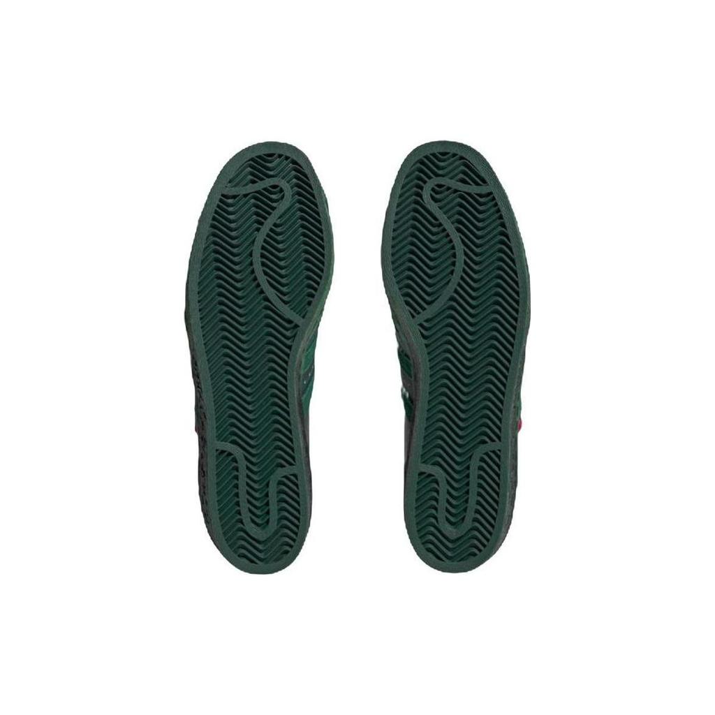 Adidas Originals Han Meilin X  Superstar 80S Snake Leather Low-Top Sneakers Unisex Sneakers Green ID4382