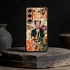 A-Art Frida Kahlo Phone Case For Samsung Galaxy A91,80,73,72 ,71,53,52,32 ,31,22,21s,20,Soft Black Case