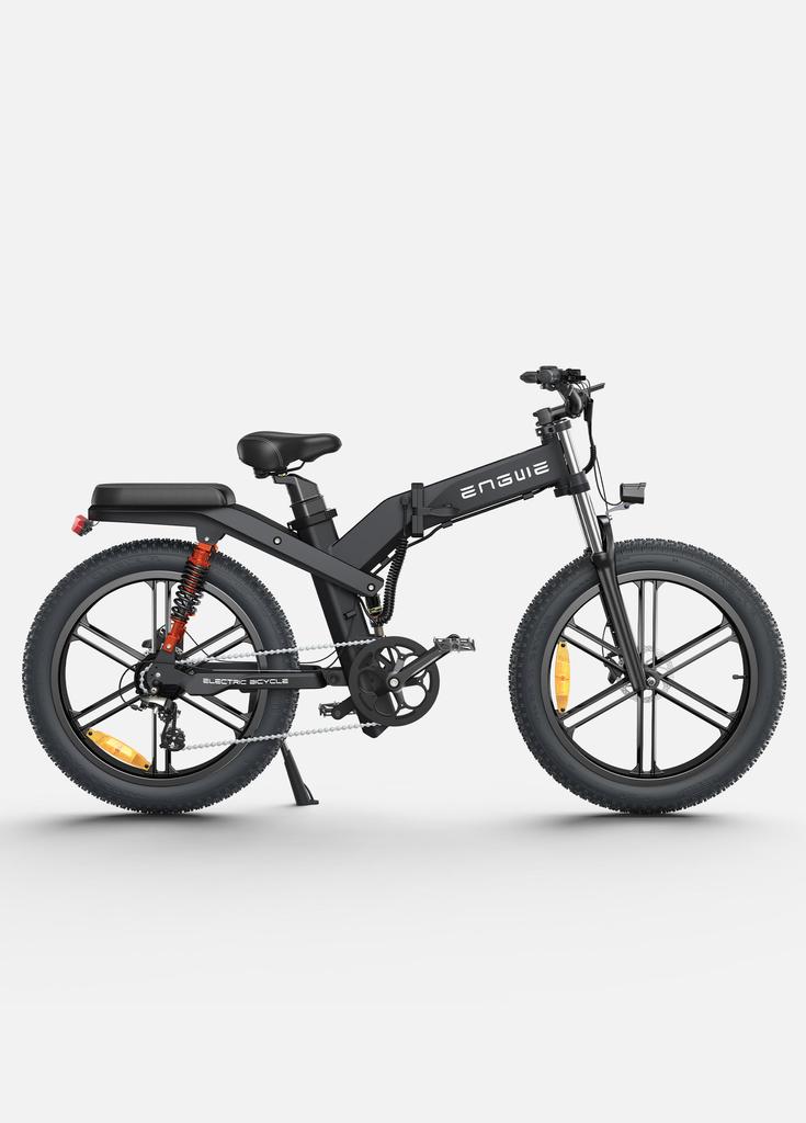 ENGWE X26 Electric Bicycle 1000W Motor 48V19.2Ah Dual Battery Mountain Snow Foldable E-bike 26*4.0 Inch Fat Tire Electric Bike