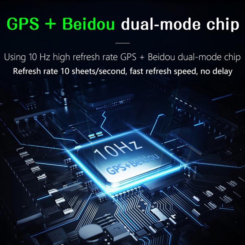 Для автомобиля Gauge для Head Up Display + Beidou -mode HUD Intelligent LCD Auto-Light Acceleration rm