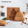 Cookie Stamp 3D Gingerbread Cookie Mold Carved Cookie Mold Baking Mold Wooden Cookie Mold