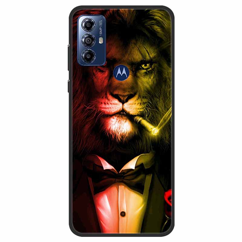 Чехол для Motorola Moto G Play 2023 Мягкий силиконовый задний чехол для Moto G Play 2023 Чехол GPlay 2023 Черная крышка для телефона