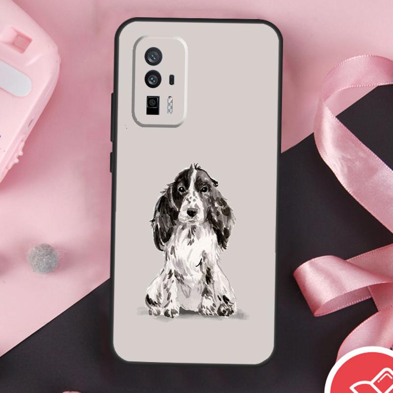 Смешной чехол для собаки кокер-спаниеля для POCO X3 X5 X6 F6 Pro M6 M5s F3 F5 Xiaomi 11T 12T 13T Pro 14 Ultra 12 13 Lite