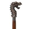 Handmade Dragon Walking Cane for Men and Women, Antique Finish Fashionable Walking Stick Unique Wood Cane for Seniors, Gift for Gentlemen