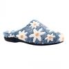 Womens/Ladies Plumeria Mule Slippers