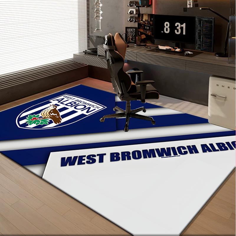1PC rug Bromwich Albion Carpet, Chair Rug,Area Rug for Office Bedroom living rooms bedroom, Doormat decor Christmas fan gifts