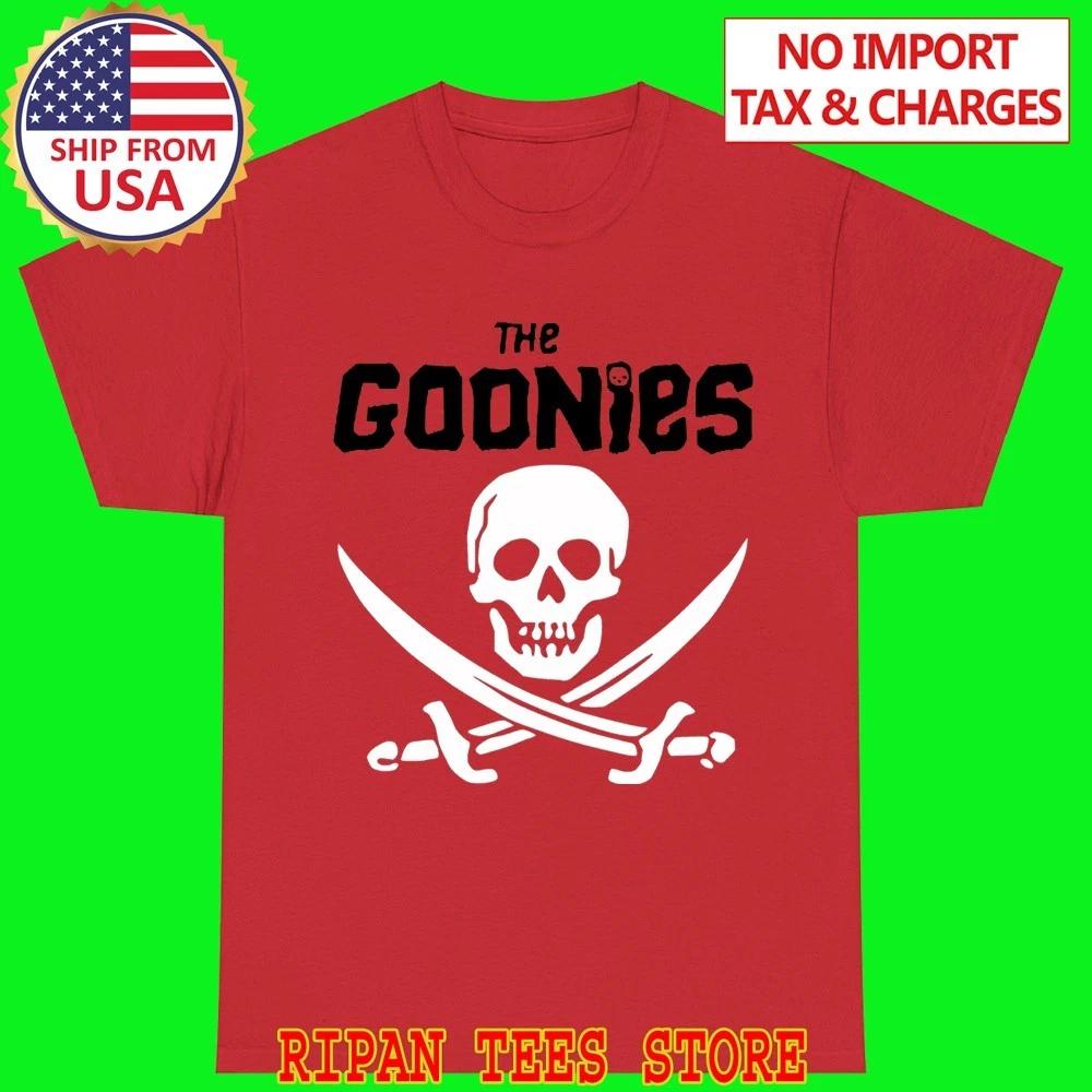 The Goonies Pirates Movie Red T-Shirt Tee Top Unisex