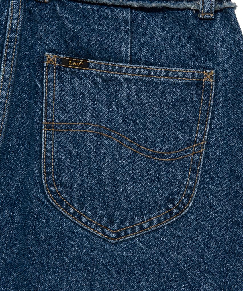 Lee Denim Mini Skirt Indigo Medium