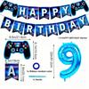 Game Themed Balloon Set Gamepad Birthday Anniversary Arrangement Game Party Celebration Supplies