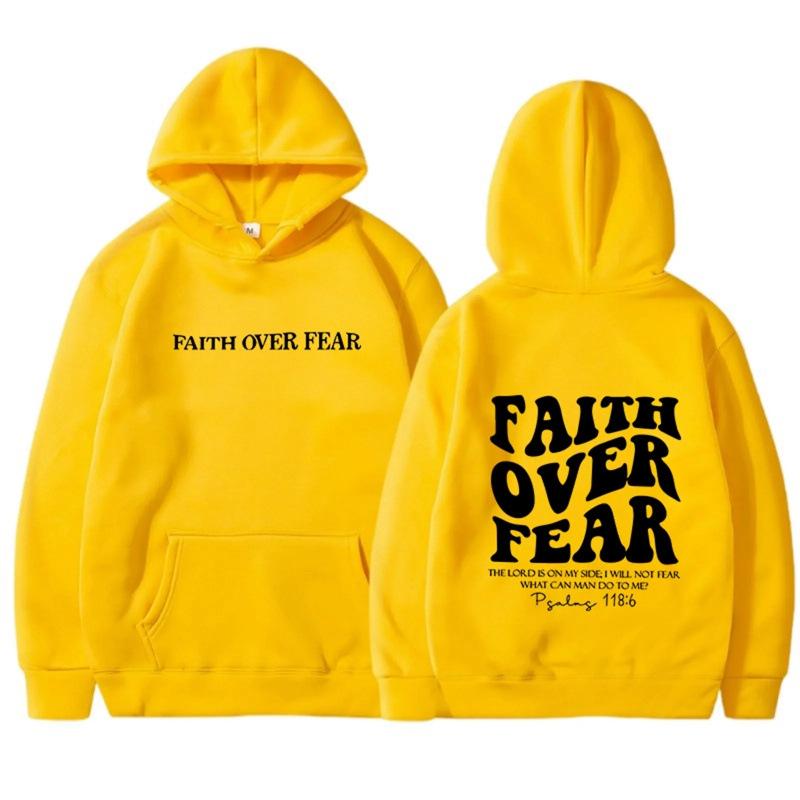 2023 Women's 'Faith Over Fear' Hooded Sweatshirt