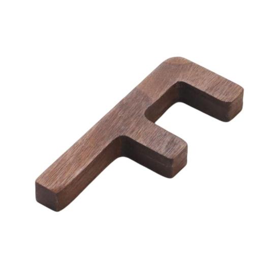 Special Letter Ornament Smooth Surface Small Size Decorative