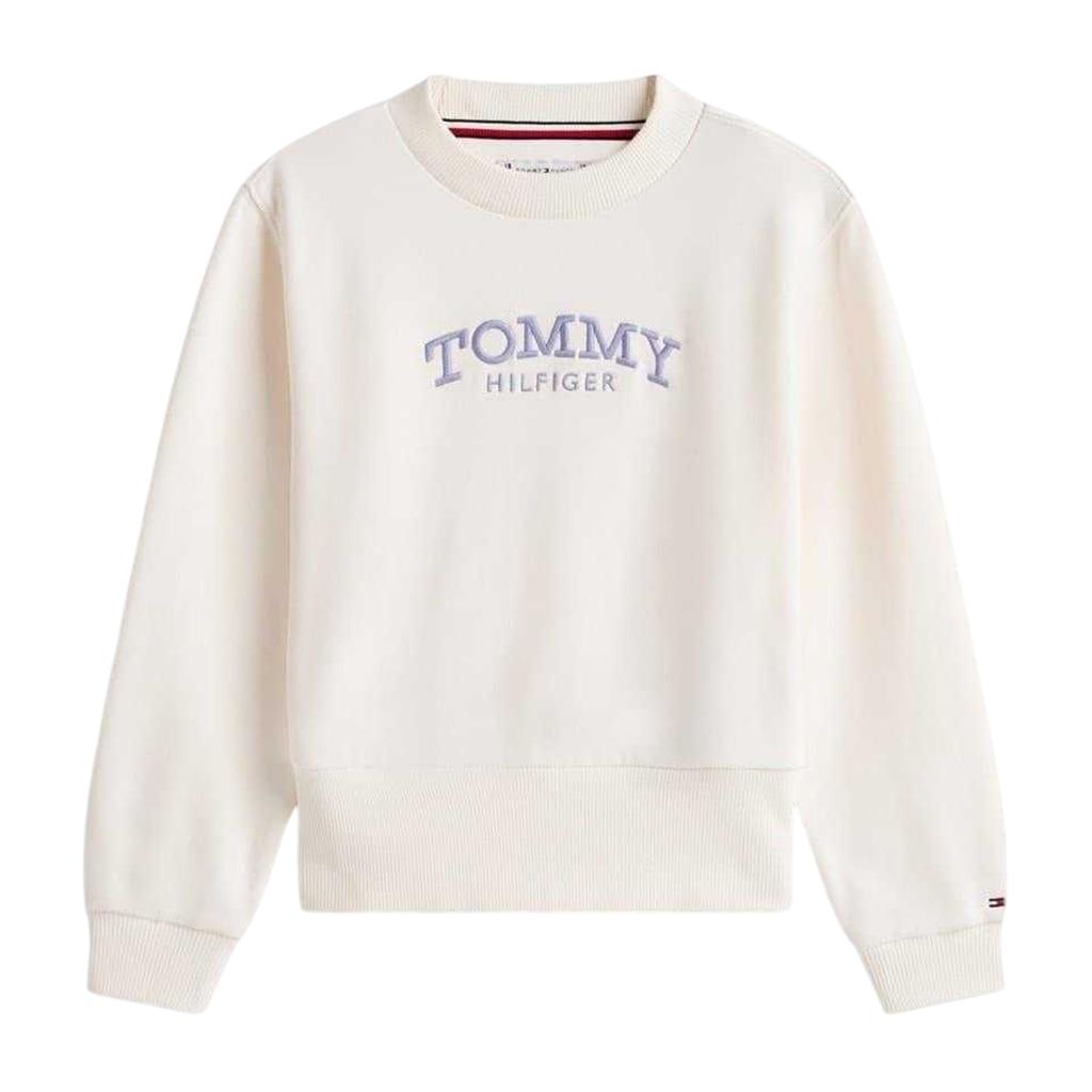 Tommy Hilfiger Girls Lettering Embroidered Sweatshirt