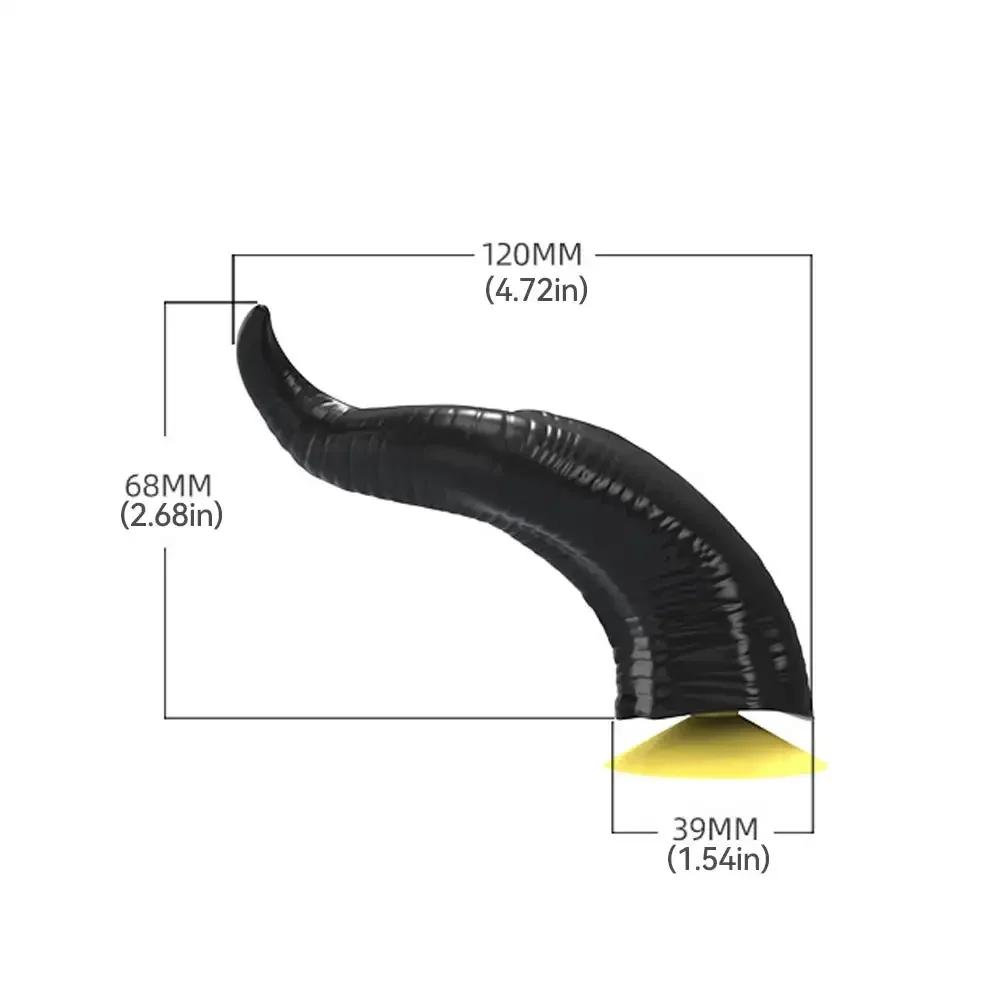 2 шт. Мотоциклетный шлем, украшение в стиле рогов дьявола, аксессуары для мотоциклетного шлема, наклейки, косплей-стайлинг с присоской