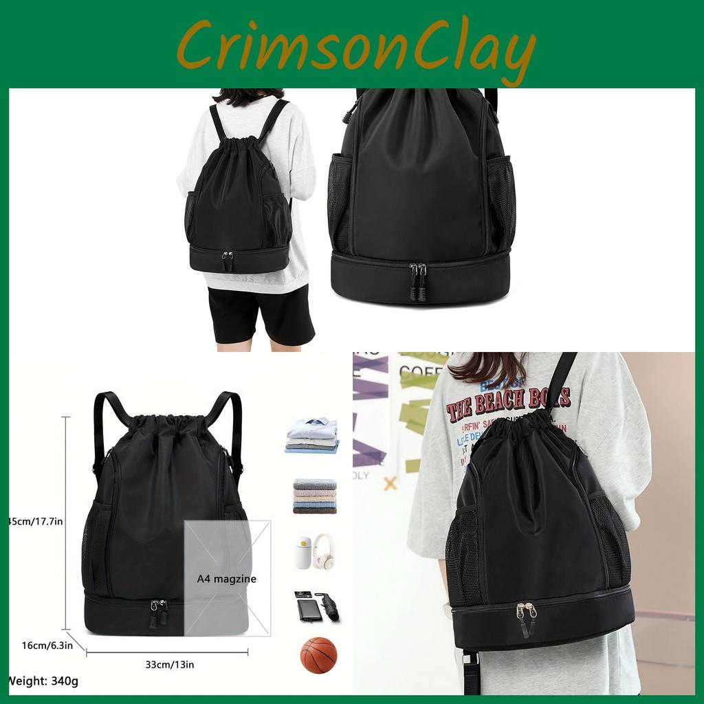 Urban Style Large Capacity Sports Backpack With Laptop Pocket For Men And Women