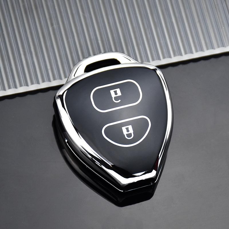 2 3 4 Buttons TPU Car Key Cover Remote Shell Bag for Toyota Avalon Corolla Camry RAV4 Crown Reiz Venza Matrix Case Accessories