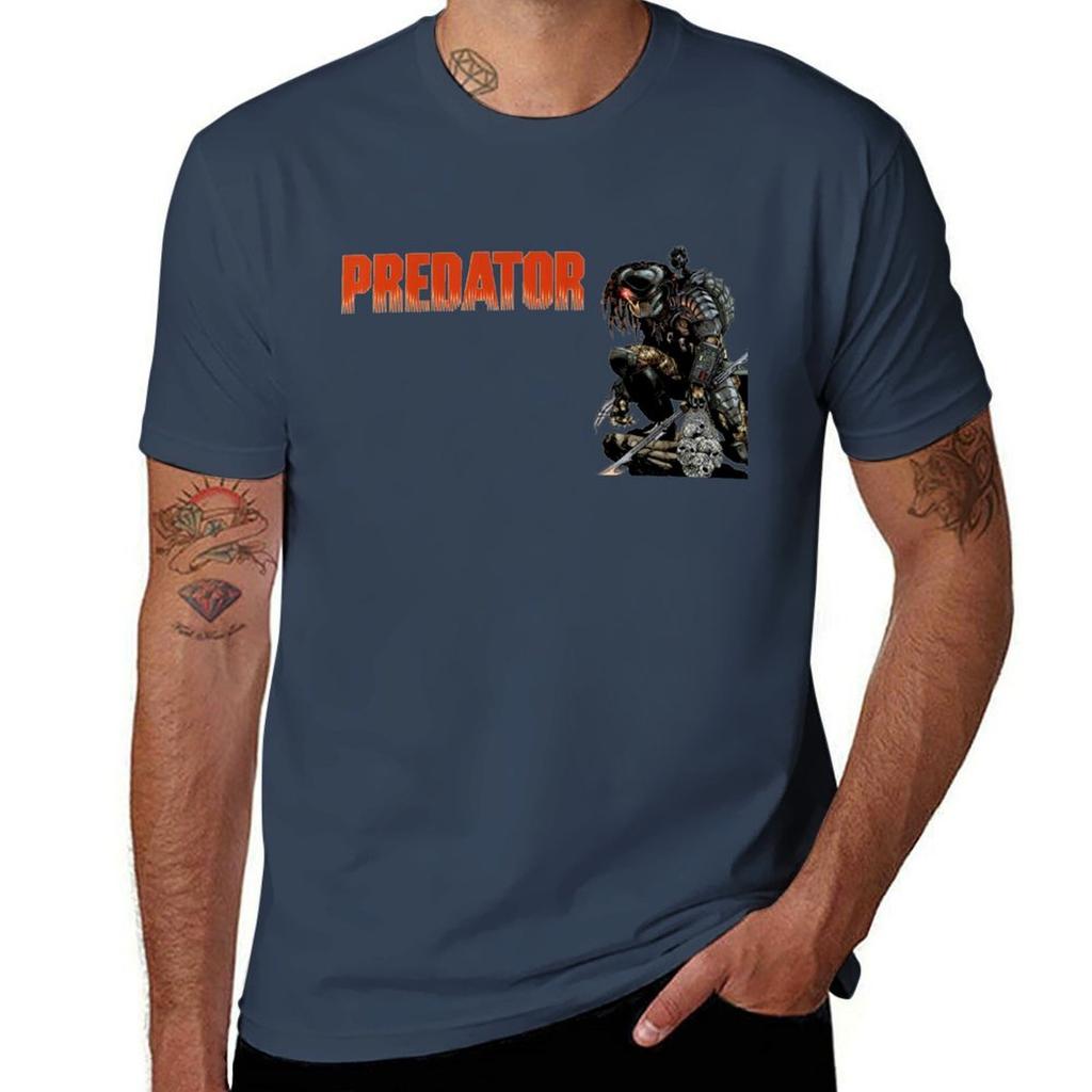 Predator Hunter Tshirt Stylish Graphic Short Sleeve Top