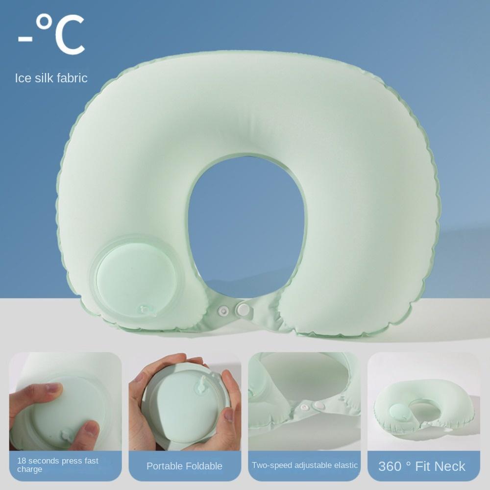 Увеличенная подушка для шеи, поддерживающая голову, подушка для самолета, прочная U-образная подушка для путешествий